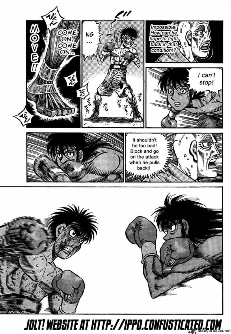 Hajime no Ippo: Fighting Spirit, Chapter 877 image 08